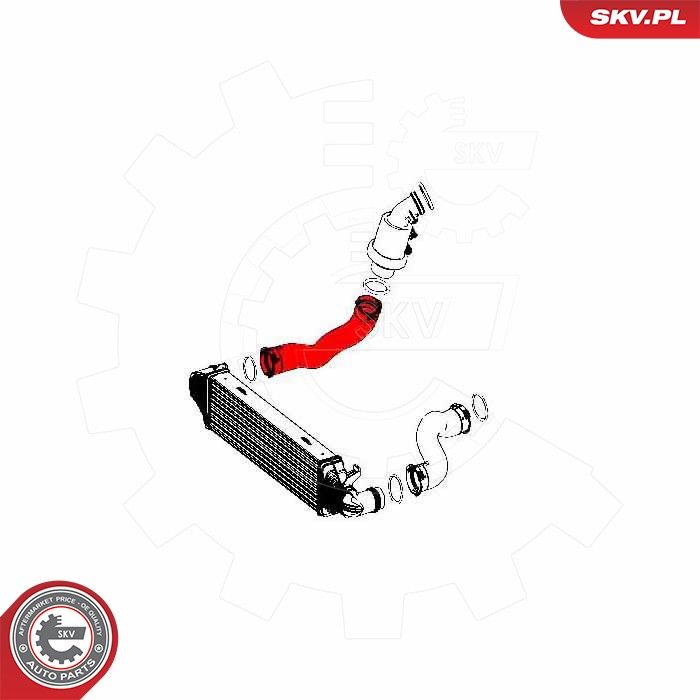 Шланг подачі наддувального повітря, Skv Germany 43SKV477