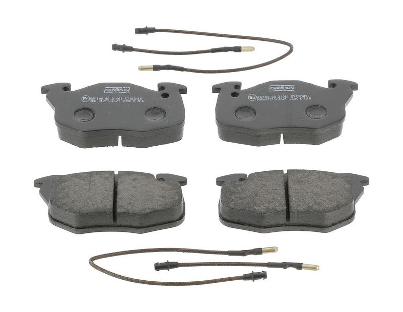 Plaquettes+de+frein+à+disque CHAMPION 571524CH