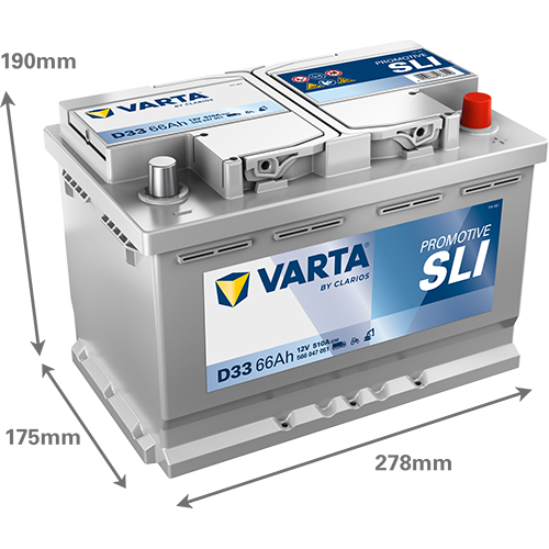 VARTA 566047051K182 Starter Battery