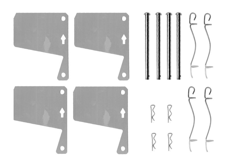 BOSCH Accessoireset, schijfremblok 1 987 474 601