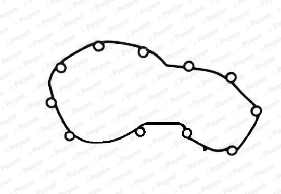 Ущільнення, кришка картера розподільного механізму, Payen JR5052