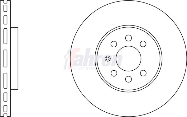 Fahren Brake Disc FBD6082