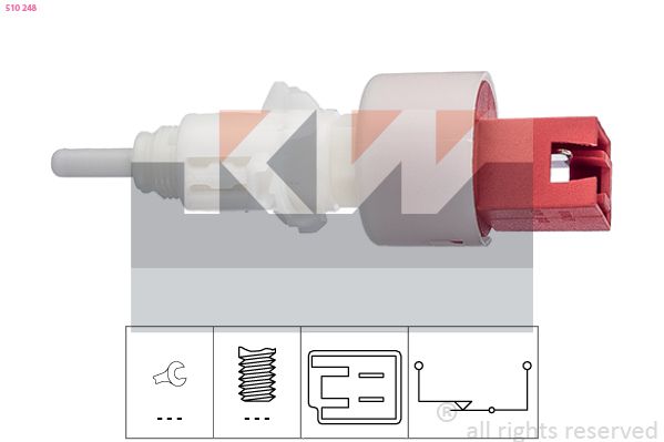 KW Kapcsoló, kuplungműködtetés (motorvezérlés) 510 248