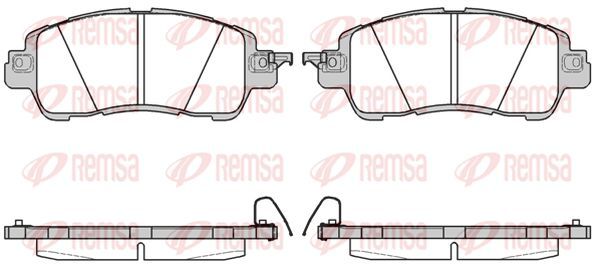 Juego de pastillas de freno