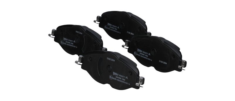 Sada brzdových destiček, kotoučová brzda 302271A