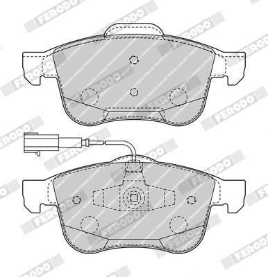 FERODO FDB4338 Brake Pad Set, disc brake