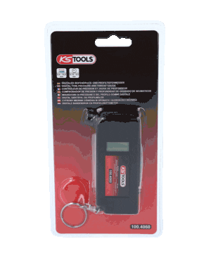 KS TOOLS 100.4060 Compressed-air Tyre Pressure Gauge/Inflator