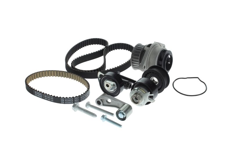 Veepump + hammasrihmakomplekt, BOSCH 1 987 945 357