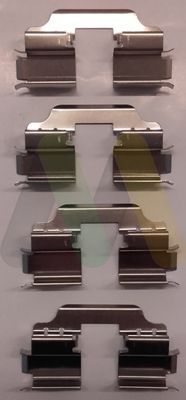 Set accesorii, placute frana MOTAQUIP LVMK1167
