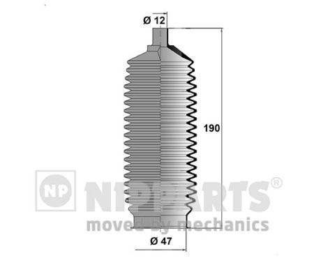 NIPPARTS gumiharang készlet, kormányzás N2841023