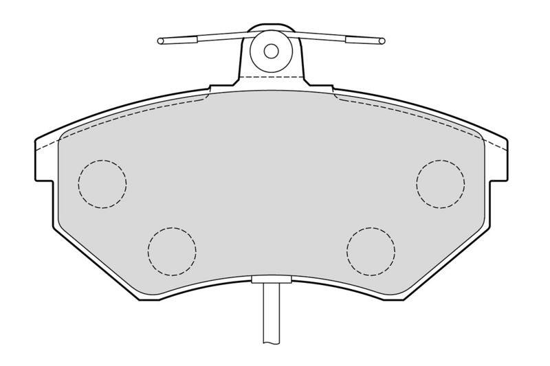 VALEO 301484 Brake Pad Set, disc brake
