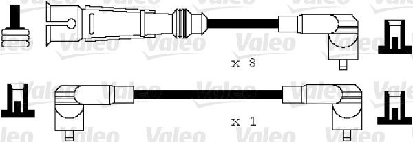 VALEO Bougiekabelset 346105