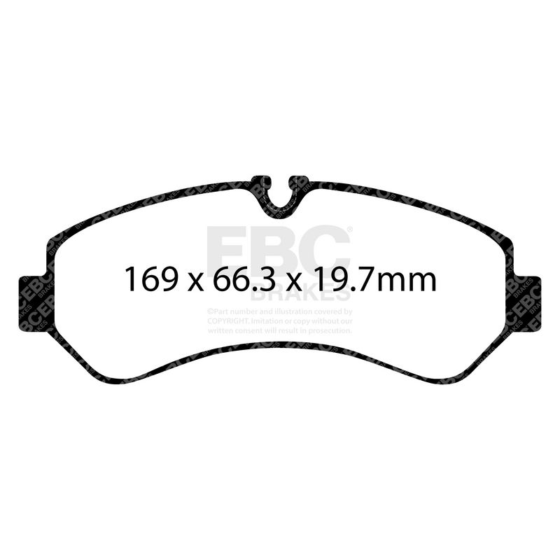 EBC Brakes Remblokkenset, schijfrem DPX2406