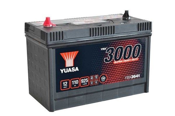 Yuasa Starter Battery YBX3641