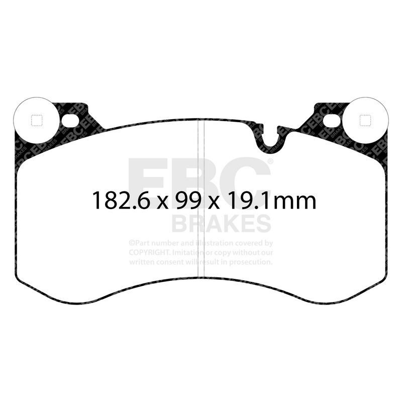 EBC Brakes Remblokkenset, schijfrem DP82454RP1