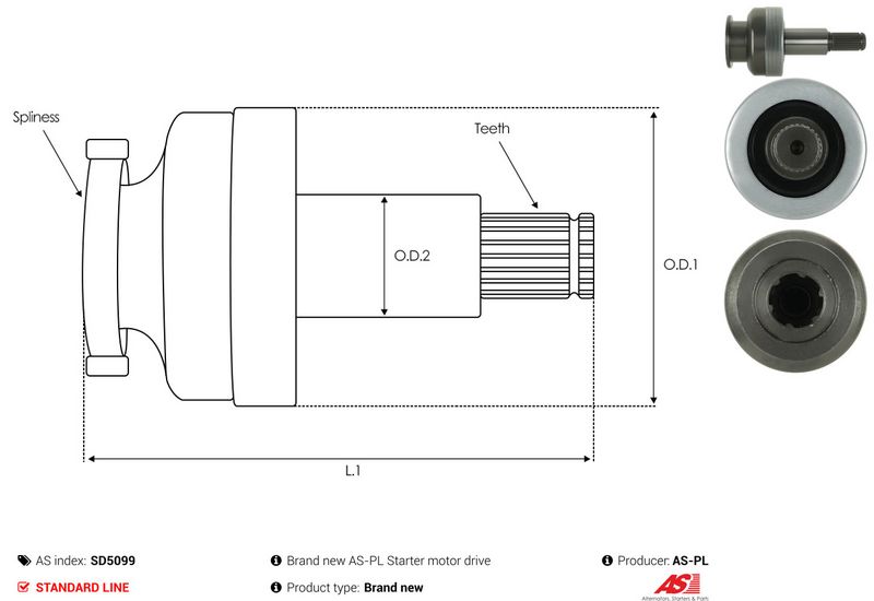 Vabajooks, starter, AS-PL SD5099