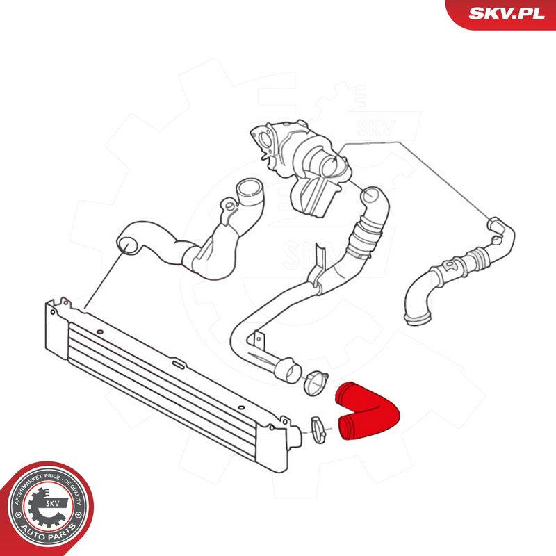 Laadimisõhu voolik, ESEN SKV 43SKV066
