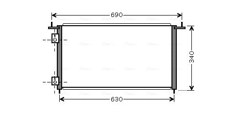 AVA QUALITY COOLING kondenzátor, klíma HD5210