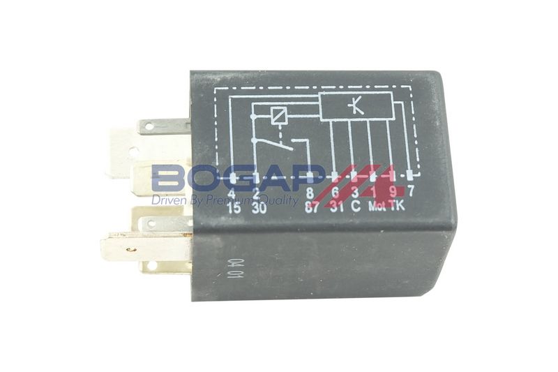 This part match OEM code: 1J0906383C