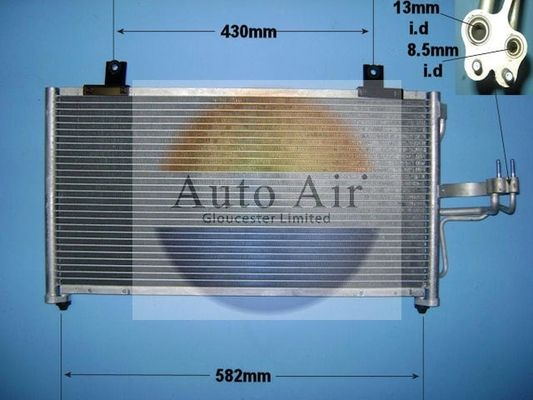 Auto Air Gloucester 16-1178 Condenser, air conditioning