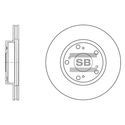 Гальмівний диск, Hi-Q SD4102