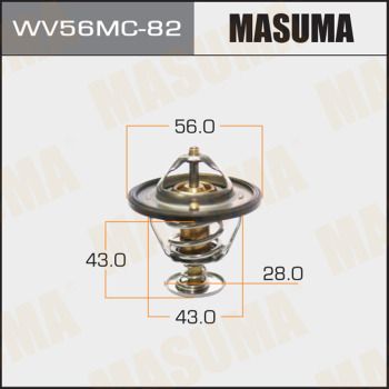 Термостат, охолоджувальна рідина, Masuma WV56MC82