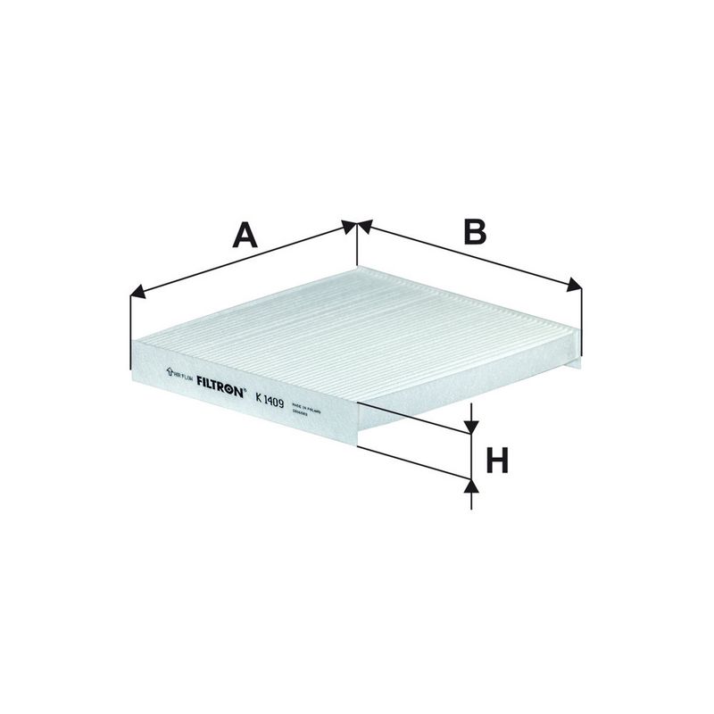 Filter, salongiõhk, FILTRON K 1409