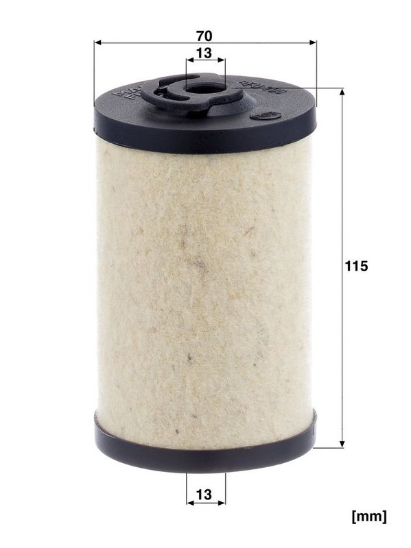 Kütusefilter, MANN-FILTER BFU 700 x