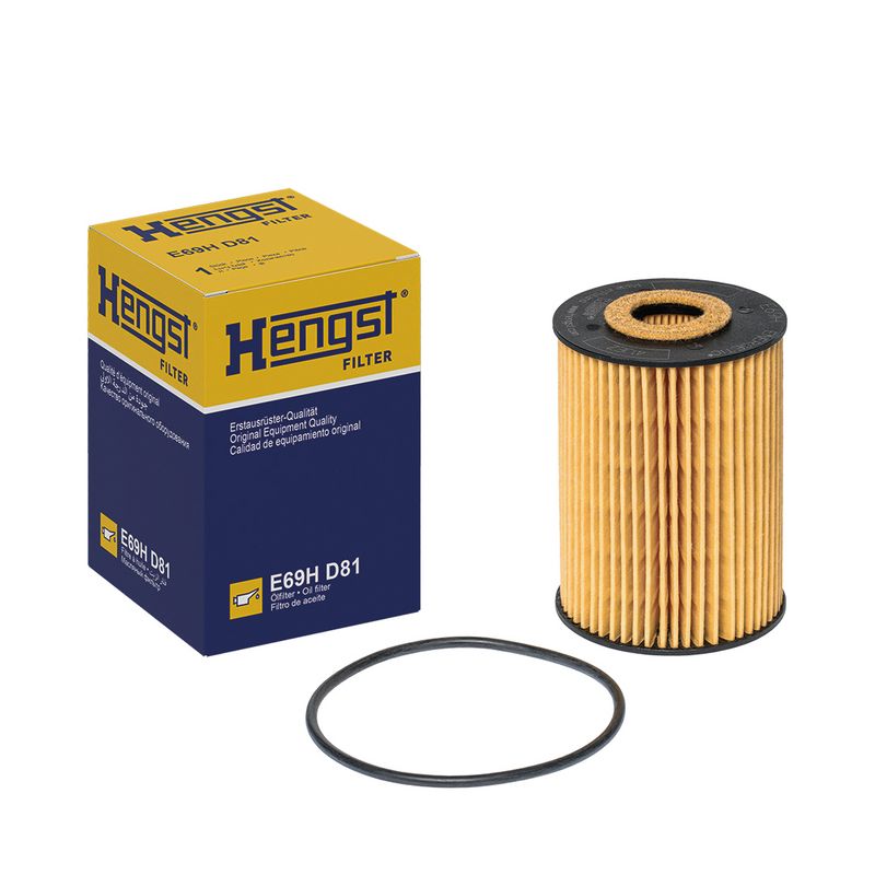 HENGST FILTER E69H D81 Oil Filter