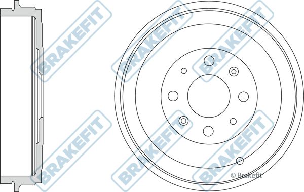 APEC Brake Drum BDR9019