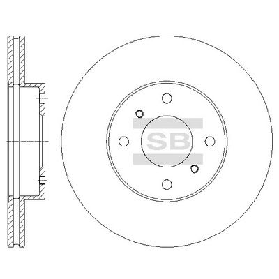 Гальмівний диск, Hi-Q SD4231