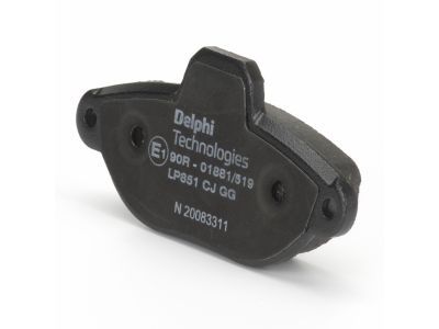 DELPHI LP851 - Diskinių stabdžių kaladėlių komplektas