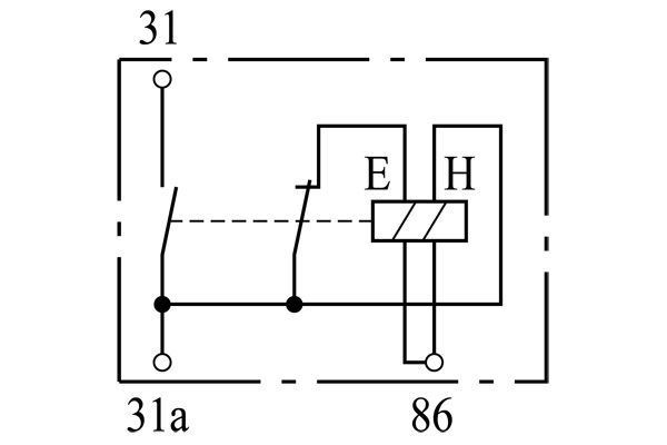 BOSCH 0 333 301 009 Battery Relay