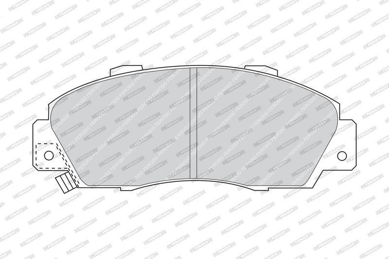 FERODO Plaquettes de frein à disque FDB905