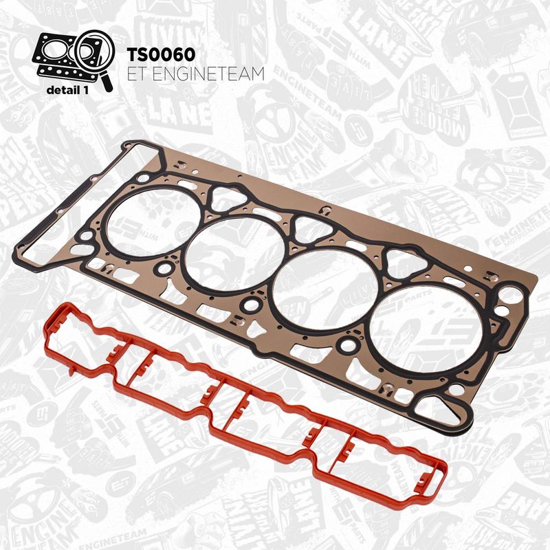 ET ENGINETEAM TS0060 Gasket Kit, cylinder head