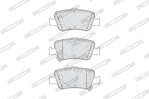 FERODO FDB4048 Brake Pad Set, disc brake