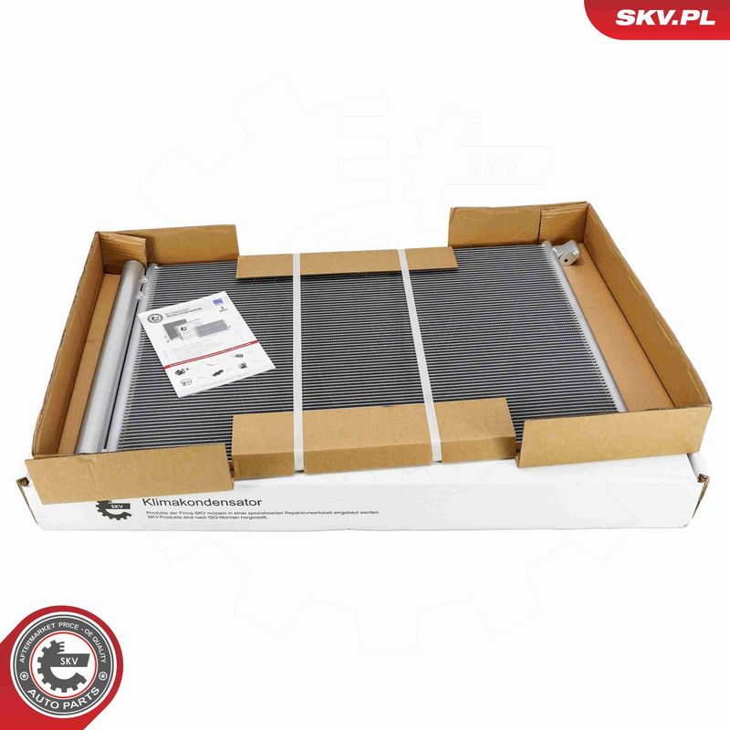 ESEN SKV 86SKV627 Condenser, air conditioning