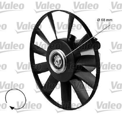 VALEO ventilátor, motorhűtés 696067