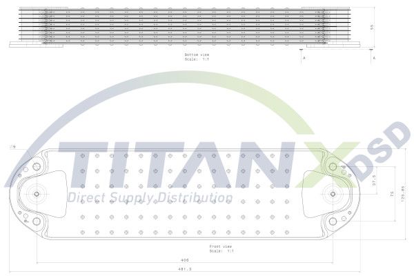 Radiator ulei, ulei motor TitanX OX129003