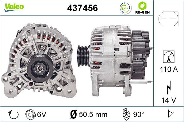 VALEO generátor 437456