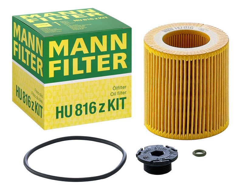 Õlifilter, MANN-FILTER HU 816 z KIT