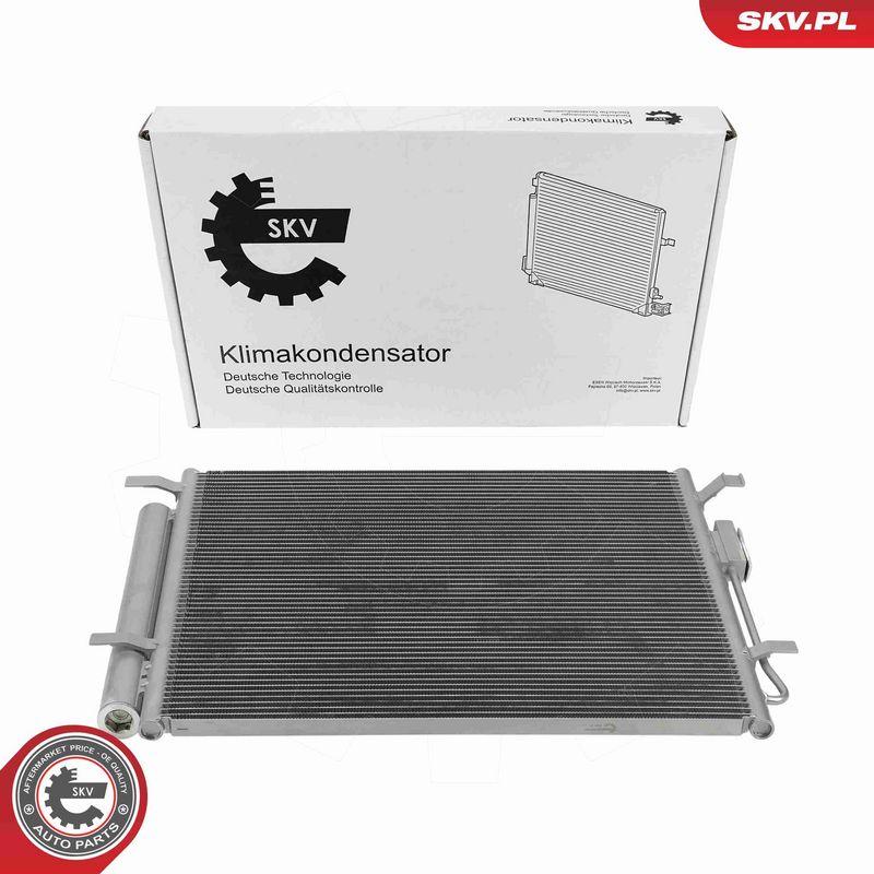 ESEN SKV 86SKV655 Condenser, air conditioning