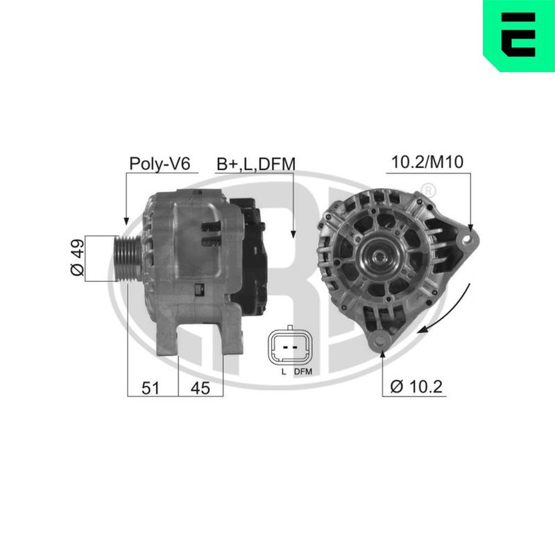 Генератор, Era 210545A