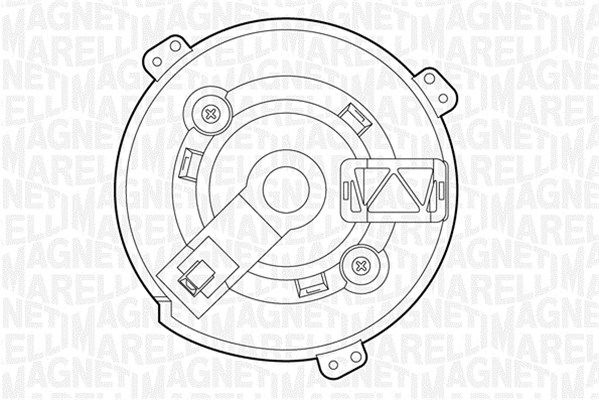 MAGNETI MARELLI Utastér-ventilátor 069412521010