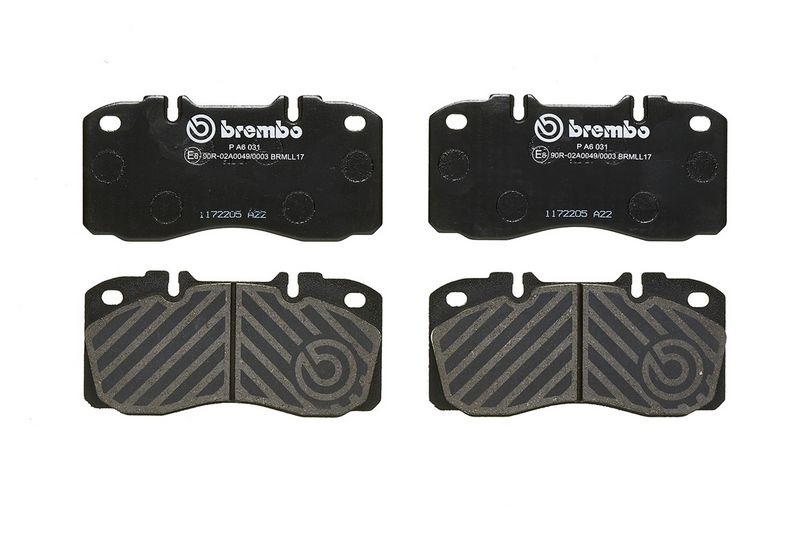 BREMBO P A6 031 Brake Pad Set, disc brake