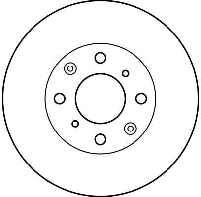 TRW DF4152 Brake Disc