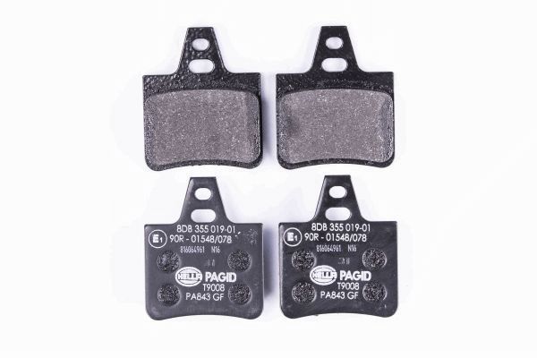 HELLA PAGID 8DB 355 019-011 Brake Pad Set, disc brake