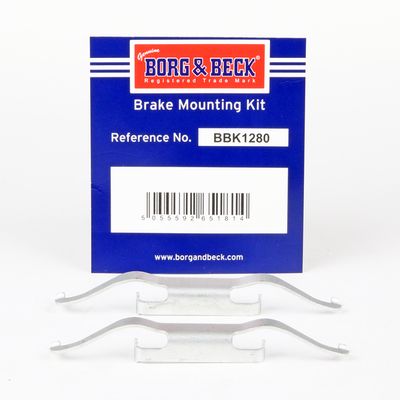 BORG & BECK tartozékkészlet, tárcsafékbetét BBK1280