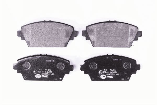 HELLA 8DB 355 011-951 Brake Pad Set, disc brake