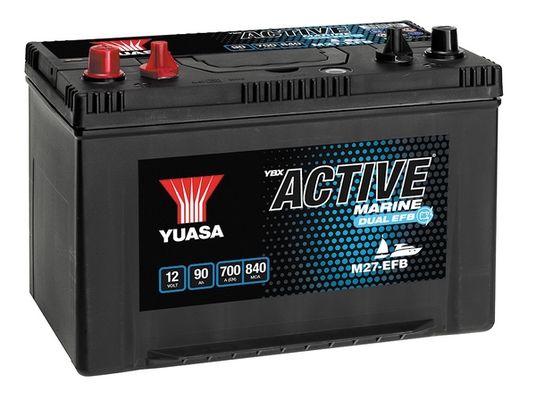 Yuasa M27-EFB Active Marine Dual EFB Battery